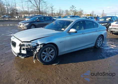 2014 BMW 528I xDrive z USA, uszkodzony, nr VIN WBA5A7C5XED616191